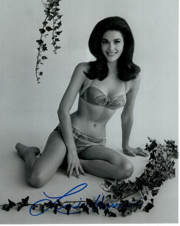 LINDA HARRISON signed autographed BIKINI Photo Poster painting