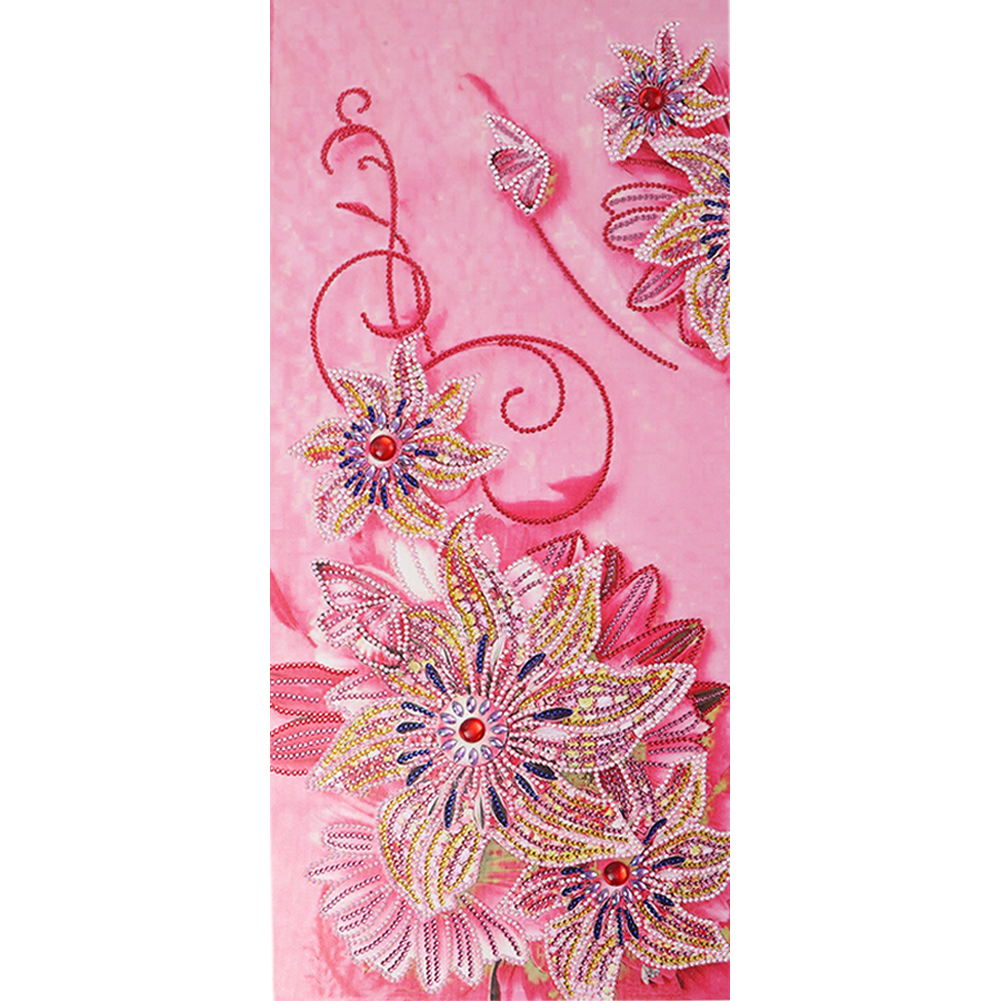 

30*60CM - Special Shaped Diamond Painting - Fantasy Flower (Big Size), 501 Original