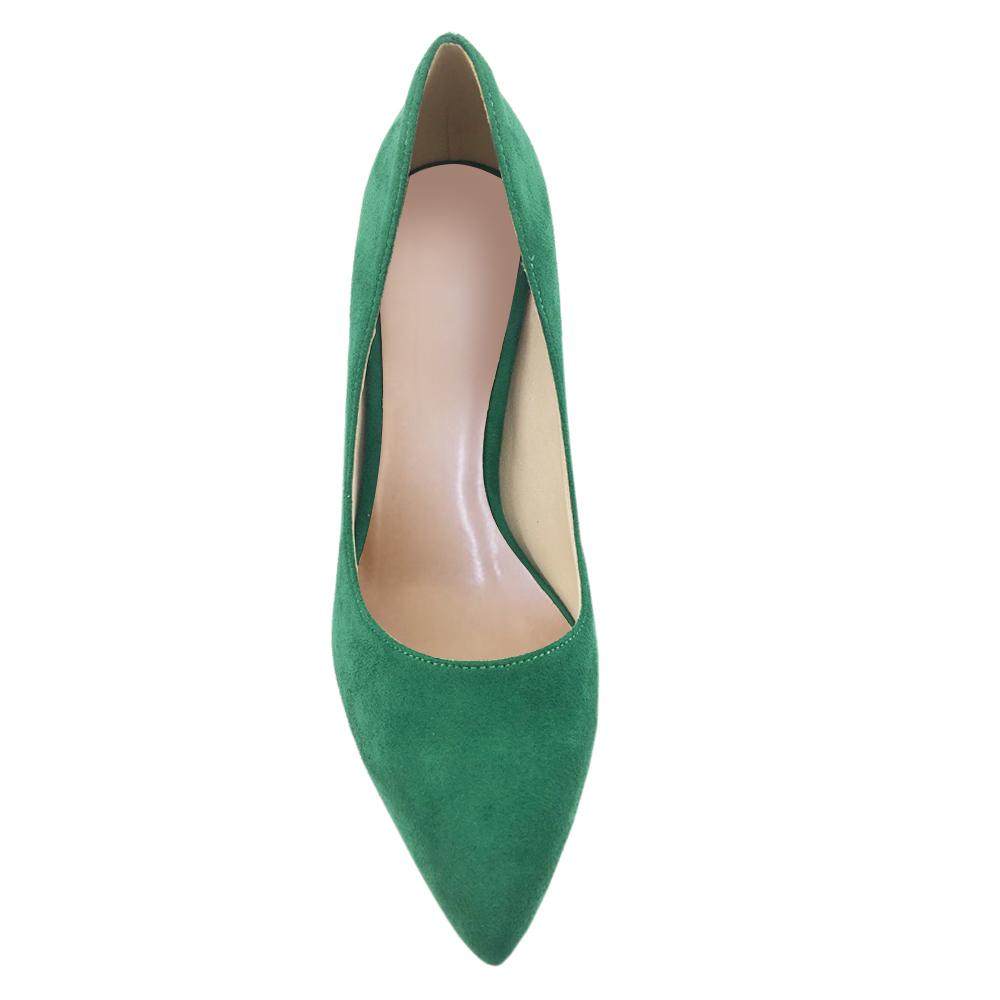 Green Shoes Red Bottom Stilettos Women Heels Summer-MERUMOTE
