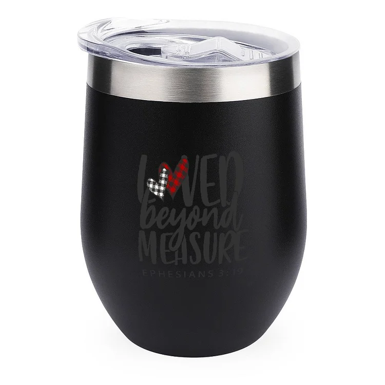 Loved Beyond Measure Tee Stainless Steel Insulated Cup - Heather Prints Shirts