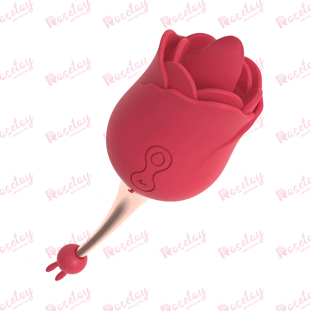 Rose Toy Nipples Clitorals Stimulator Tongue Licker - Rose Toy