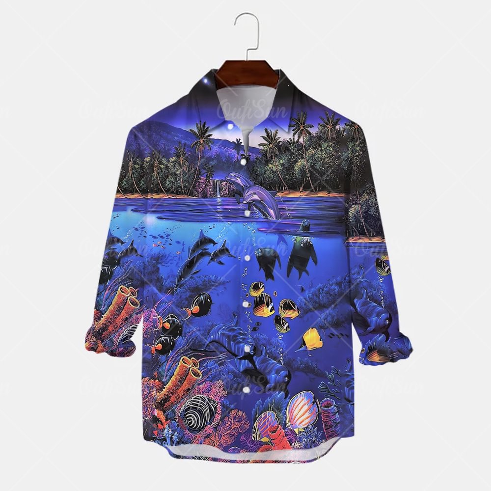 Outdoor Casual Long Sleeve Shirt |Fashion Men's Shirt