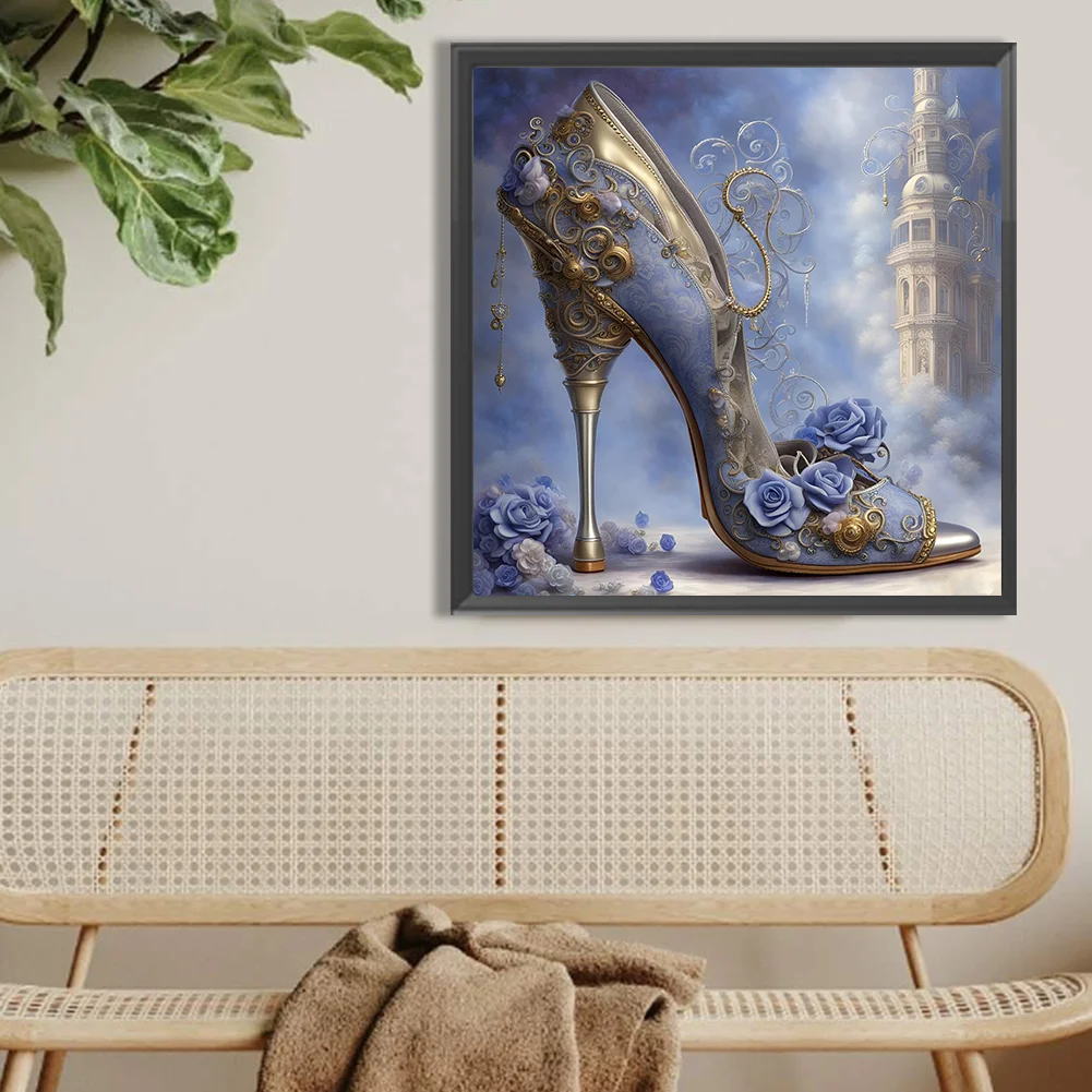 Full Round Diamond Painting 40*40cm - High Heel