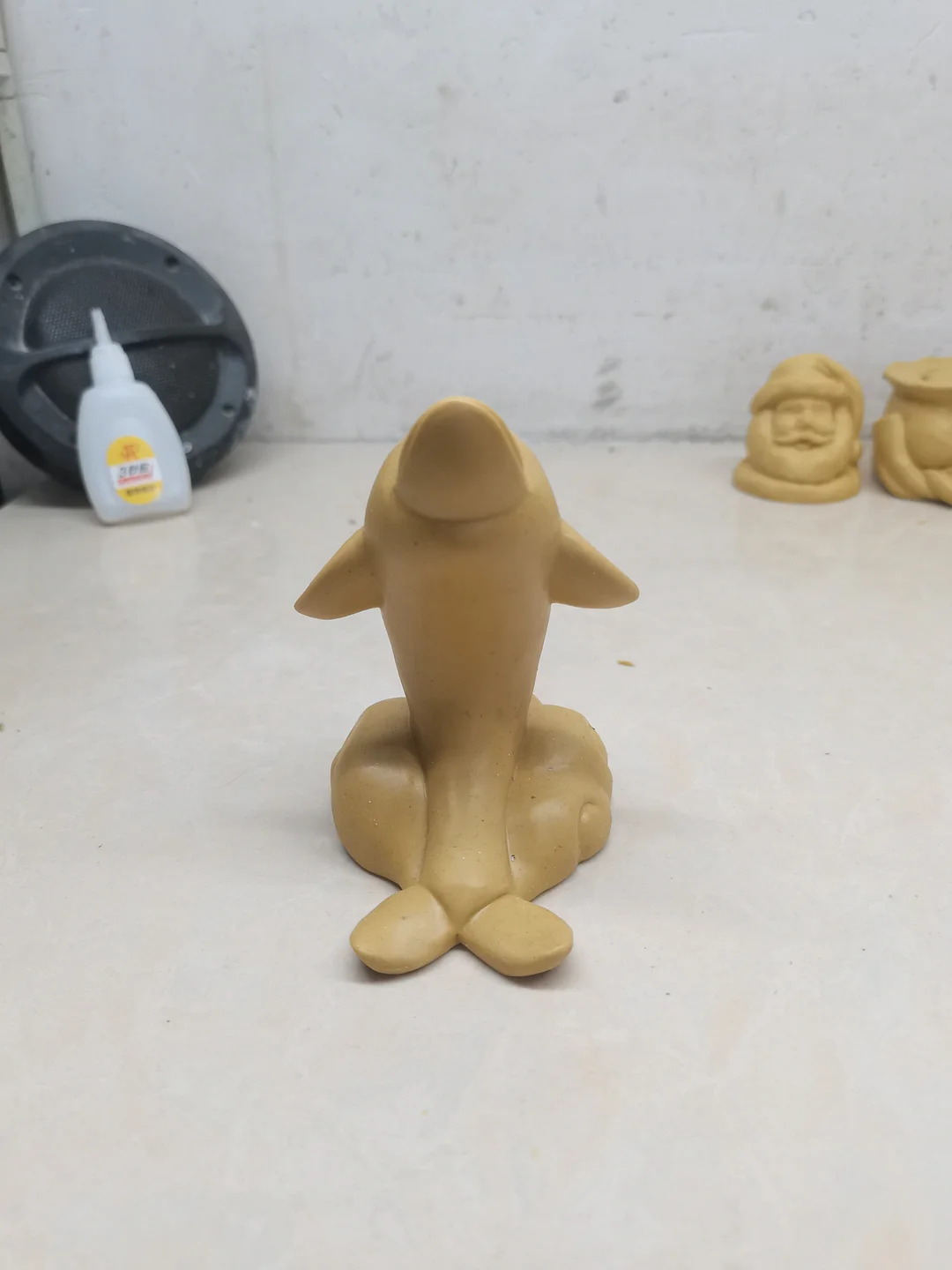 [Earlybird Price] 2 Dolphins leaping above the waves Porcelain Toilet Bolt Covers