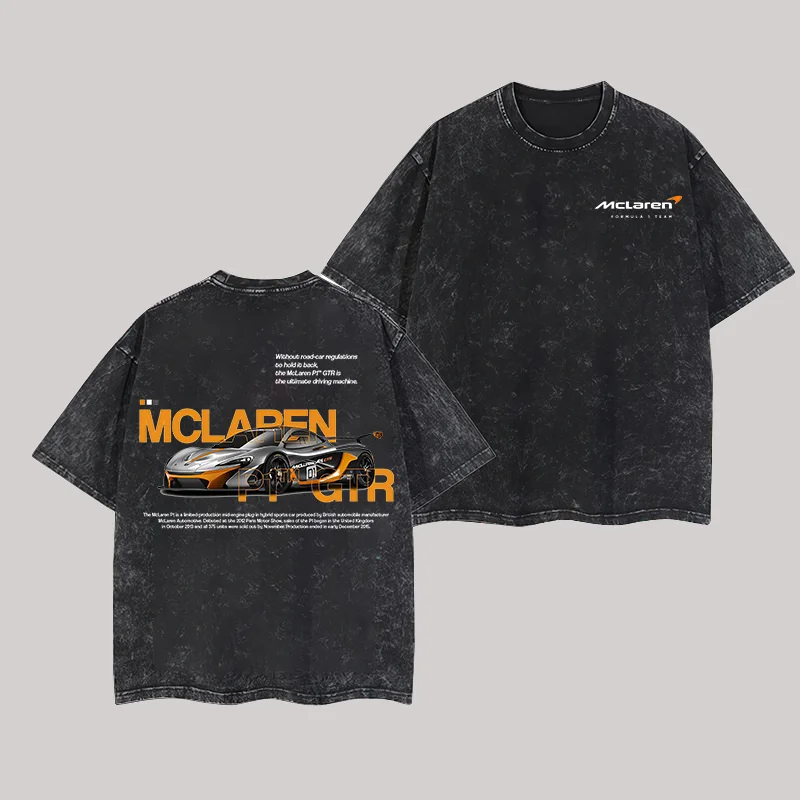  McLaren F1 Printed Oversize Washed T-Shirt