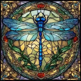 Full Round Diamond Painting -Dragonfly(Canvas|40*40cm)