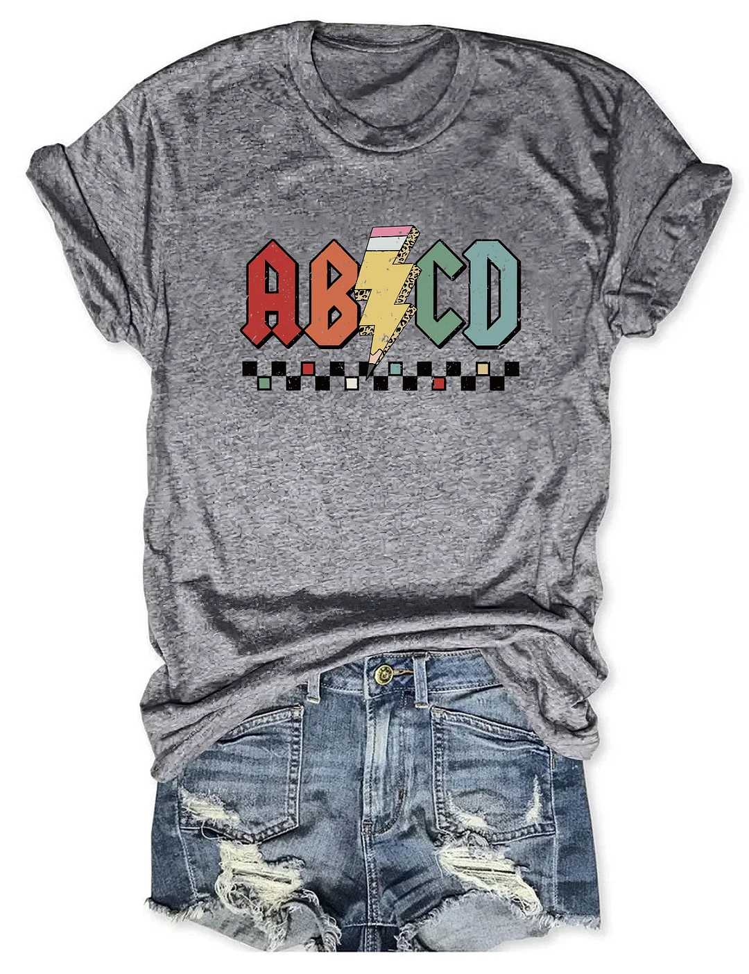 Abcd Teacher T-shirt