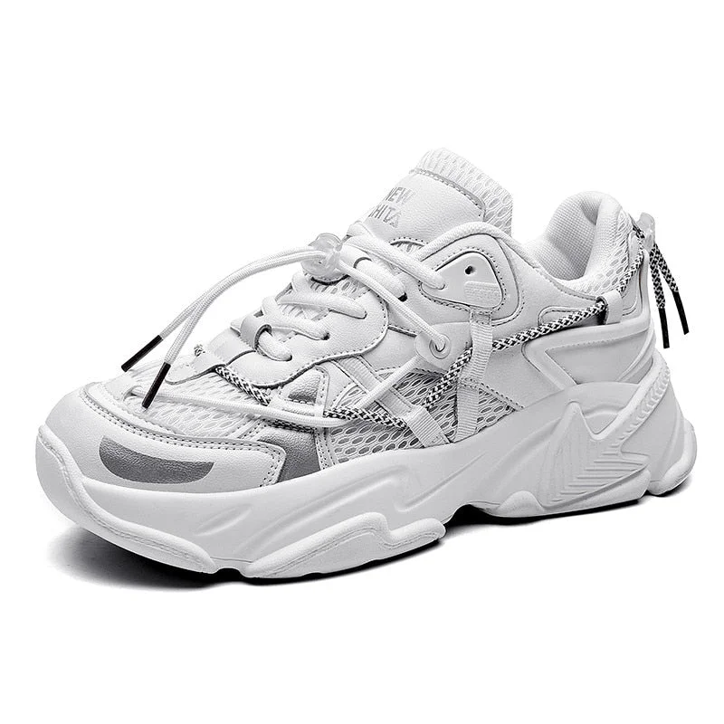 Plus Size Women's Sneakers 41 42 43 Women Big Shoes Trainers Stylish Unisex Chunky Sneaker Women Men's Fashion Casual Shoes