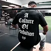Oversize Cotton A Culture Of Ambition Graphic T-Shirt by Inlyline