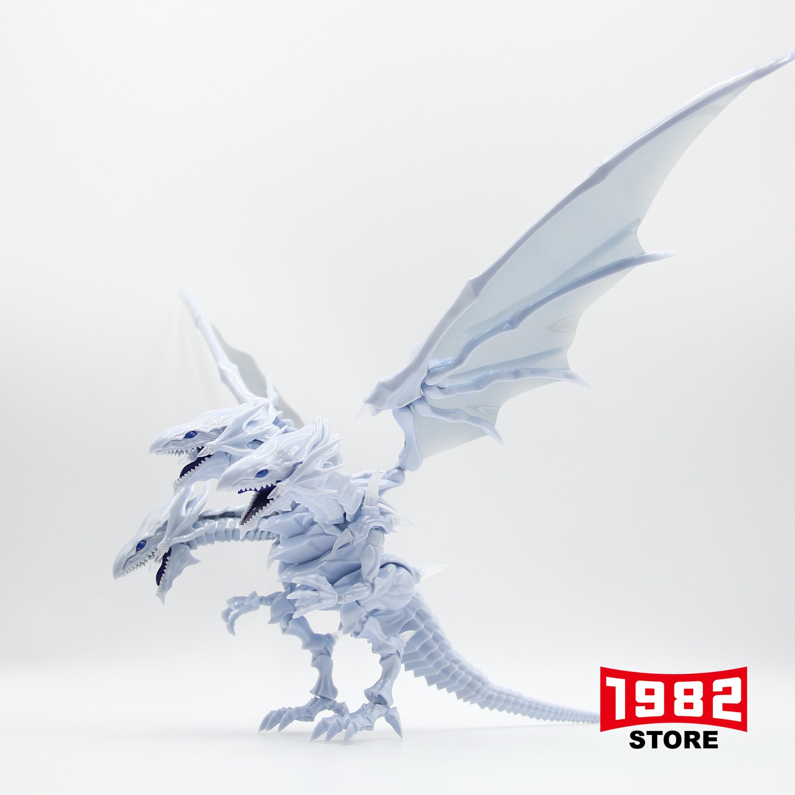 Yu-Gi-Oh Blue-Eyes White Dragon Haima Assembly Model - No.1 Bailong Action Figure Premium Toy for Fans Display Figurine Ideal Gift for Yu-Gi-Oh Collectors