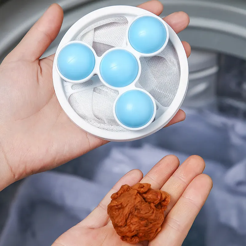 Usondeals-Washing Machine Essential Tools-Floating Hair Filtering Mesh Removal