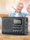 Full Band Radio Portable FM/AM/SW Receiver MP3 Music Player for Home Outdoor