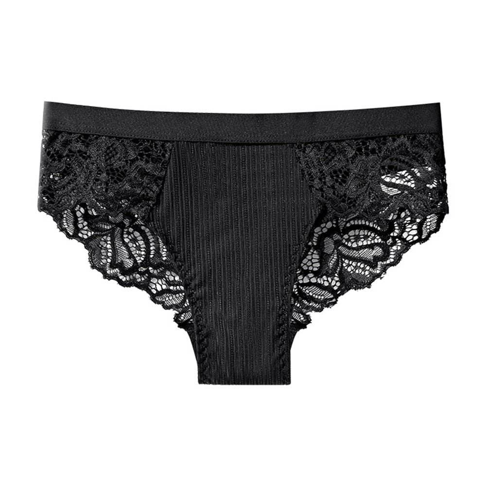 Seamless Women Hollow Out Panties Underwear Transparent Comfort Lace Briefs Low Rise Female Panty Soft Lady Lingerie Intimates