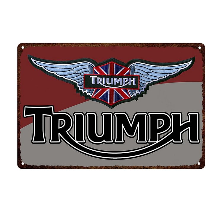 Triumph Victory Motorcycle - Vintage Tin Signs/Wooden Signs - 8*12Inch/12*16Inch