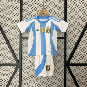 2024 Argentina National Team Home Football Shirt 1:1 Thai Quality Kids Size