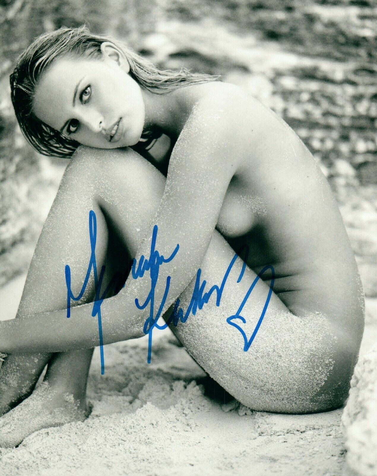 Karolina Kurkova SUPER MODEL signed autographed 8x10 Photo Poster paintinggraph holo COA