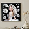 Flower Beauty-Special Shaped Diamond Painting