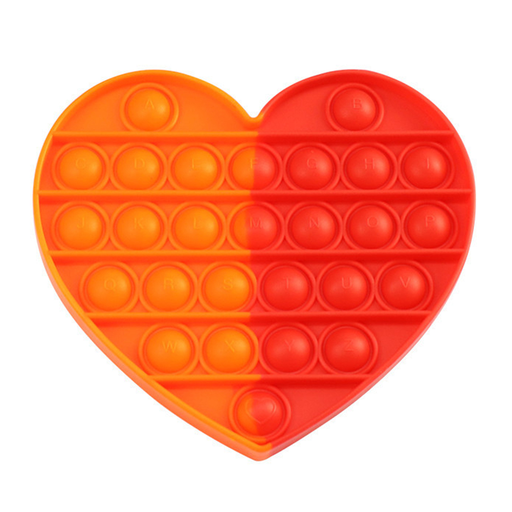 

Heart Mixcolor - Pop It Fidget Toy, 501 Original