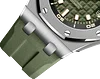 Green Rubber Strap 904L Steel - Automatic - 42mm