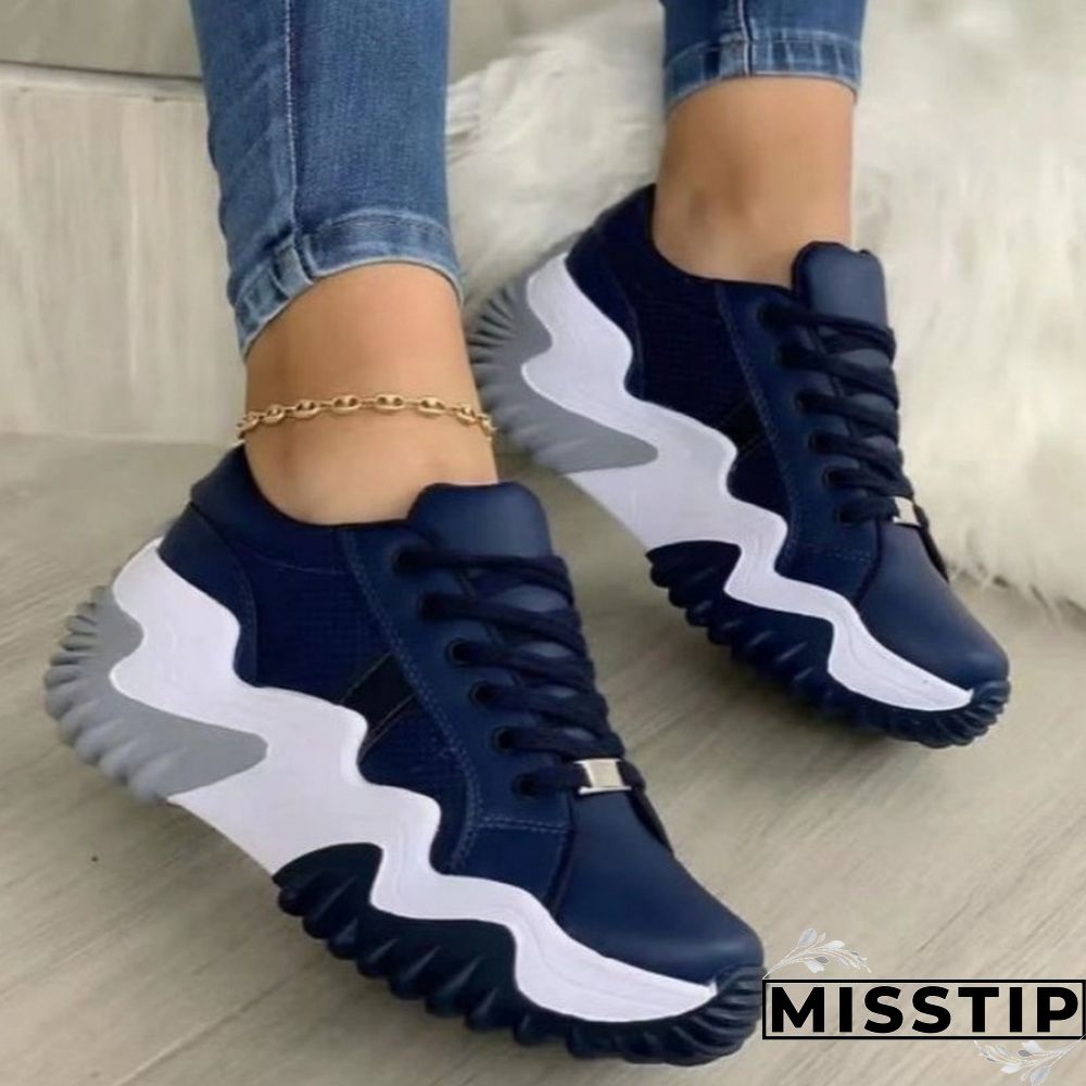 White Casual Sportswear Daily Patchwork Contrast Round Keep Warm Comfortable Shoes
