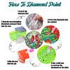 4Pcs Diamond Painting Coasters Bird In The Tree DIY Diamond Art Crafts Projects