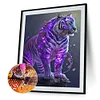 Diamond Painting -DIY Round Drill Tiger