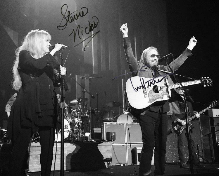 REPRINT - STEVIE NICKS - TOM PETTY Autographed Signed 8x10 Photo Poster painting Poster Man Cave