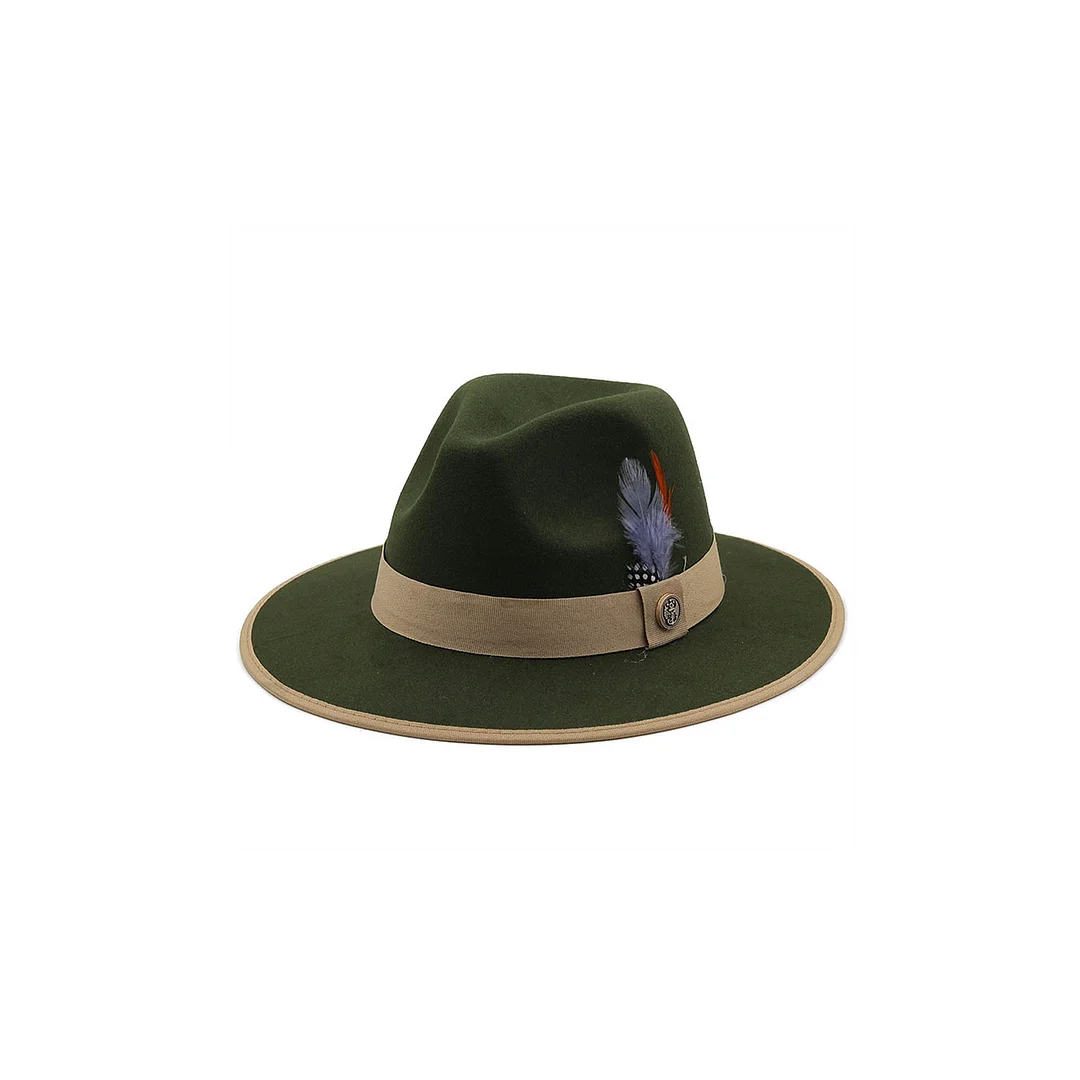 Men's Fedora Hat from Risecono
