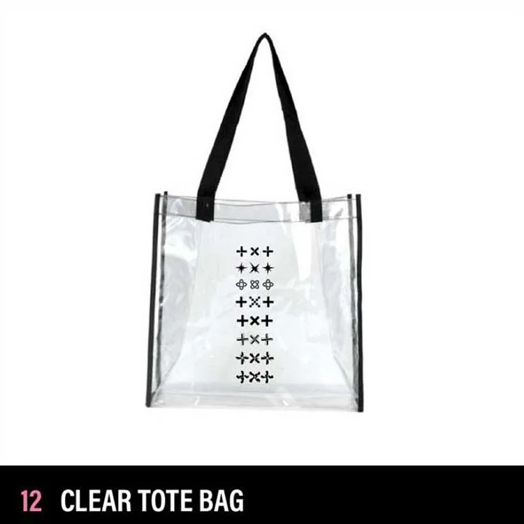 TXT Music Festival Chicago Logo Clear Tote Bag
