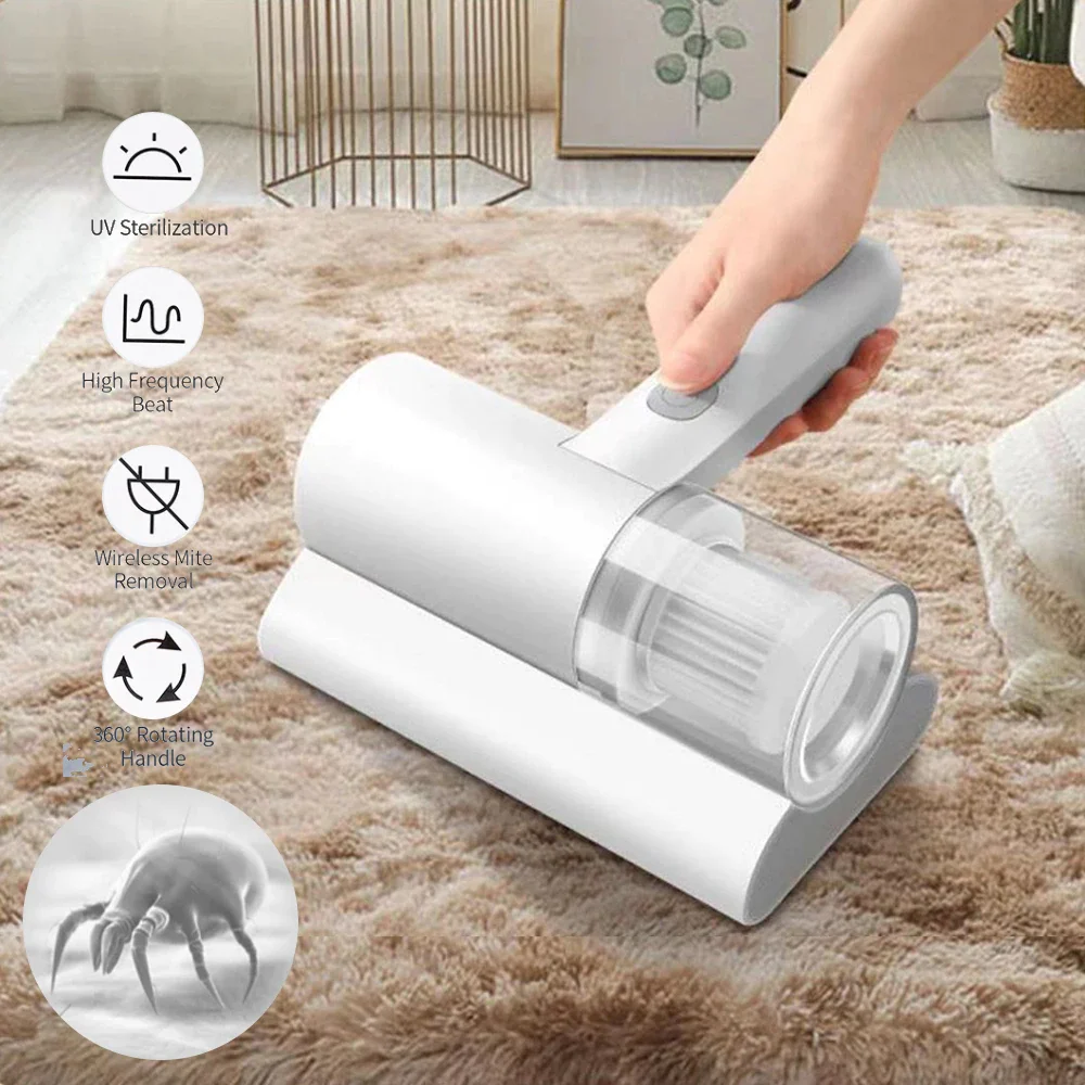 Musedesire UV Handheld Bed Vacuum with Beat