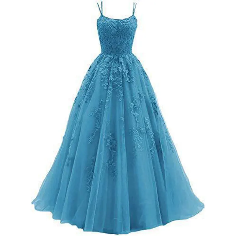 Uveng Uveng Dress Woman 2025 Fine Shoulder Prom Crore Bridal Muslin Lace Sticker Girl Party Ball Dress Spring
