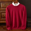 Men's Crew Neck Knitted Sweater