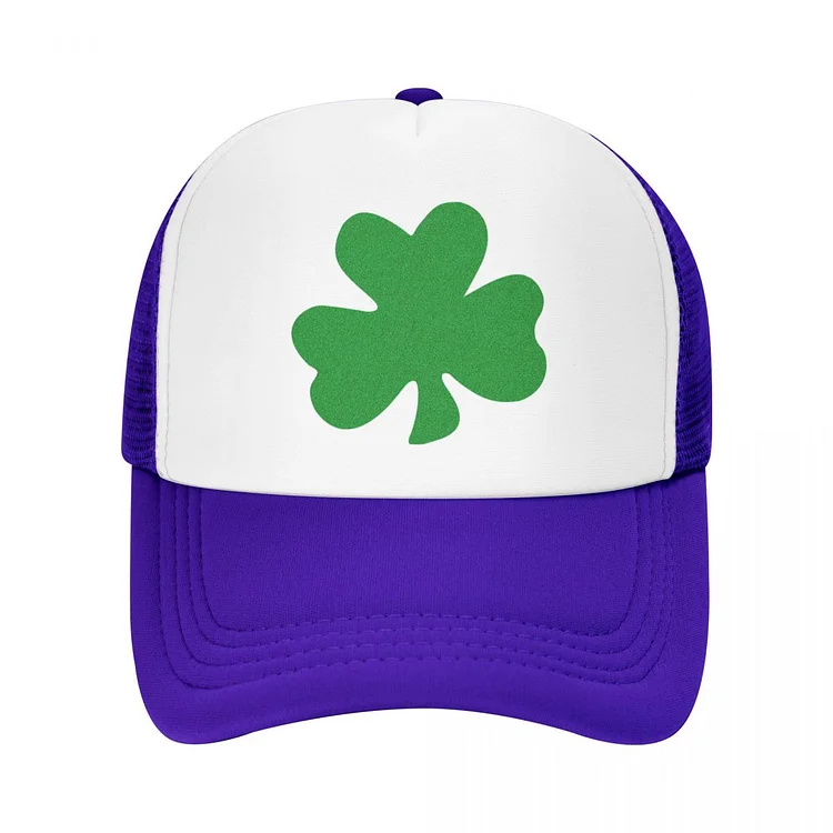 Personalized Irish Shamrock Baseball Cap for Men Women Breathable Ireland St Patricks Day Trucker Hat Streetwear Snapback Caps
