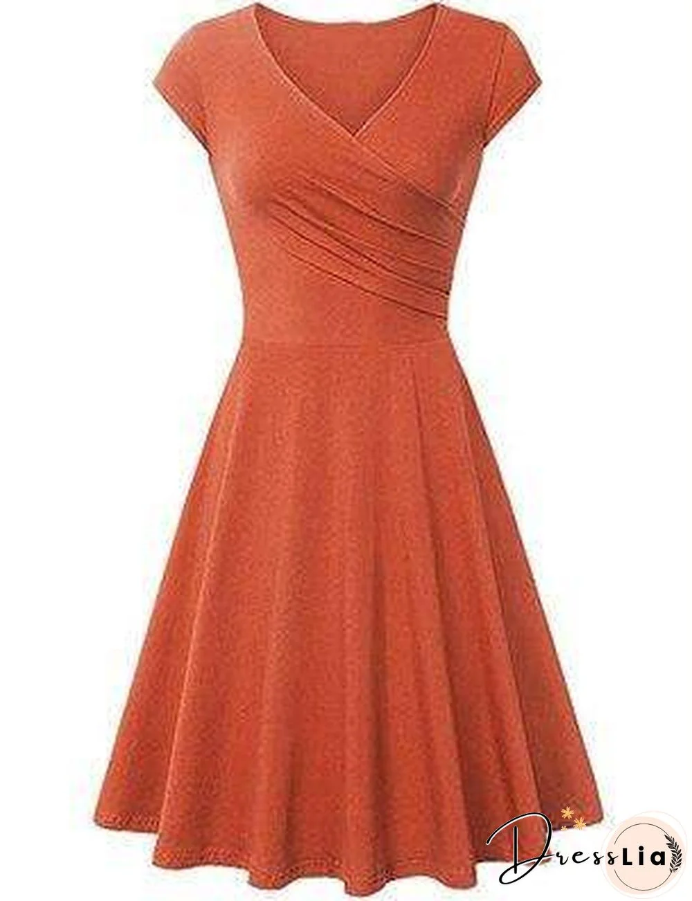 Summer Dress Women New Green 16 Colors Pleated Dresses Black Plus Size V Neck Fashion Slim Clothing Vestidos Feminina CX800