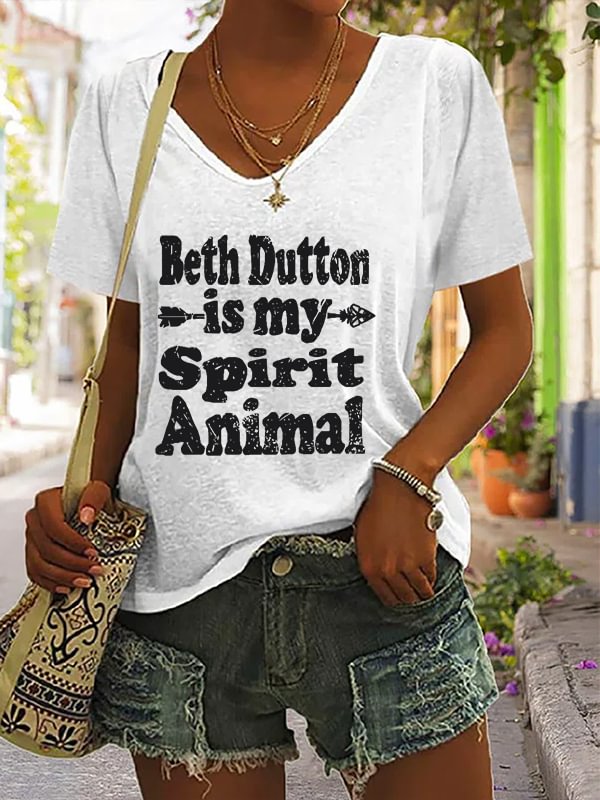 Beth Dutton Is My Spirit Animal T Shirt