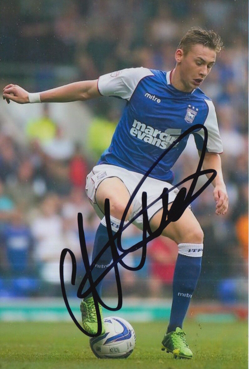 IPSWICH TOWN HAND SIGNED ELLIOTT HEWITT 6X4 Photo Poster painting 1.