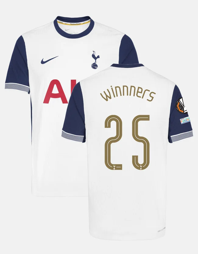 Tottenham Hotspur 24/25 UEFA Europa League Champions Home Jersey