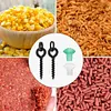 140pcs Carp Fishing Accessories Carp Fishing Boilie Screw Fishing Beads Stopper