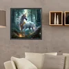 (40*40cm)Forest Unicorn - Full Round Drill Diamond Painting