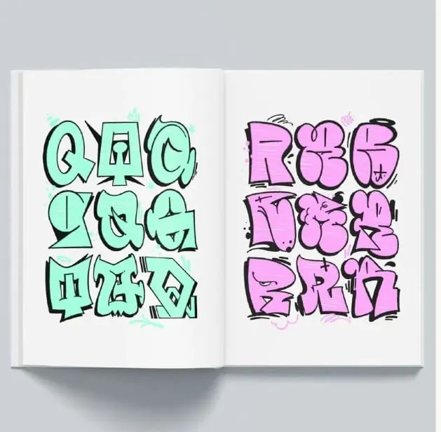 🎨GRAFFLETTERS - COLLECTOR EDITION🔤(📚HARDCOVER)