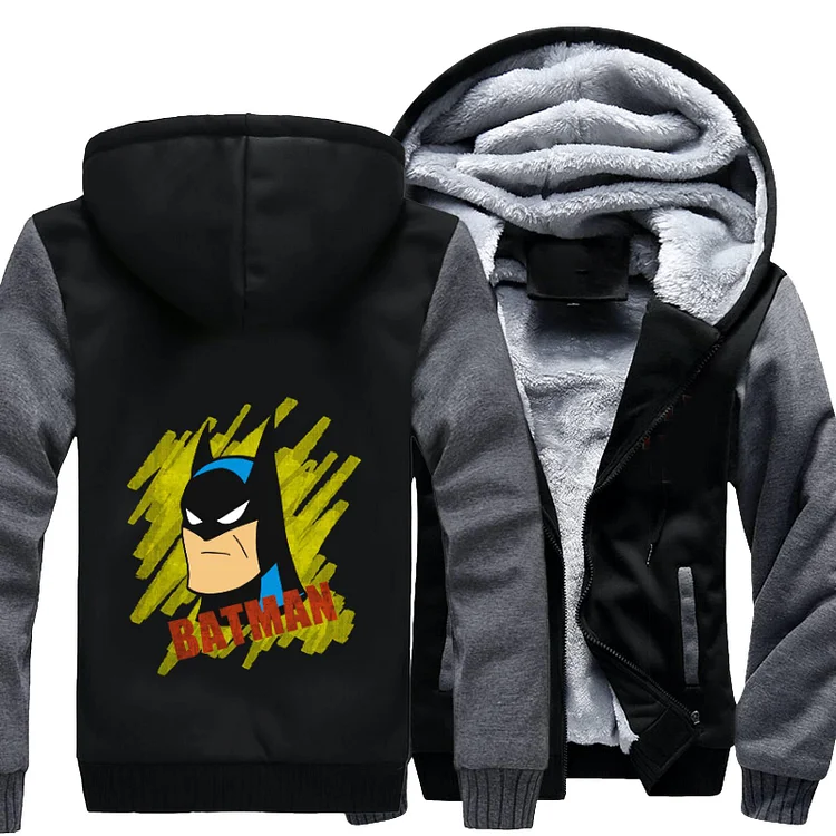 Retro Graffiti, Batman Fleece Jacket