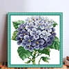 Flower - 9CT Partial Beaded Cross Stitch Kit(20x20cm)