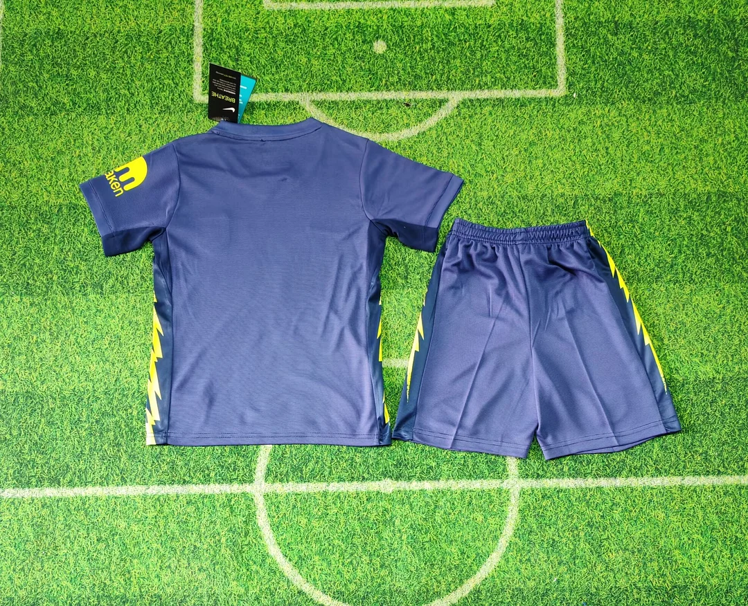 25/26 Atletico Madrid Away Kids Kit Football Jersey Thai Quality