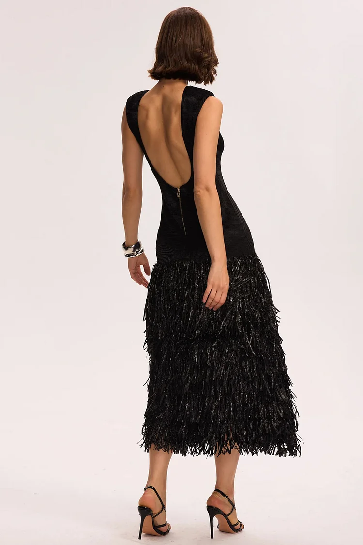Mavis™ Elegant Suede Maxi Dress + FREE belt main image 1
