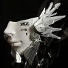 Role Play Cyberpunk Cos Mask Punk Mechanic Functional Halloween Costume