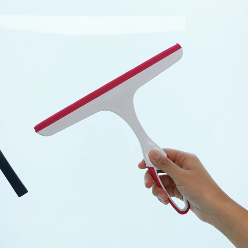 Glass Scraper Cleaning Tool Window Scraper Wall Cleaning Brush Bathroom Tile Window Cleaning Glass Mirror Glass Wiper