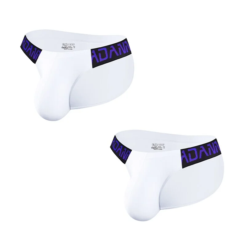 Aonga 2Pcs Funny Graffiti Man's Underwear Briefs  Bikini s Men Panties Jockstrap Low Waist Butt Lifter Mens Underpants aonga