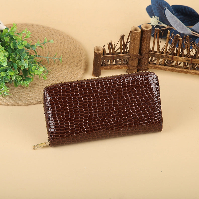 Unisex Solid Color Pu Leather Side Zipper Wallets