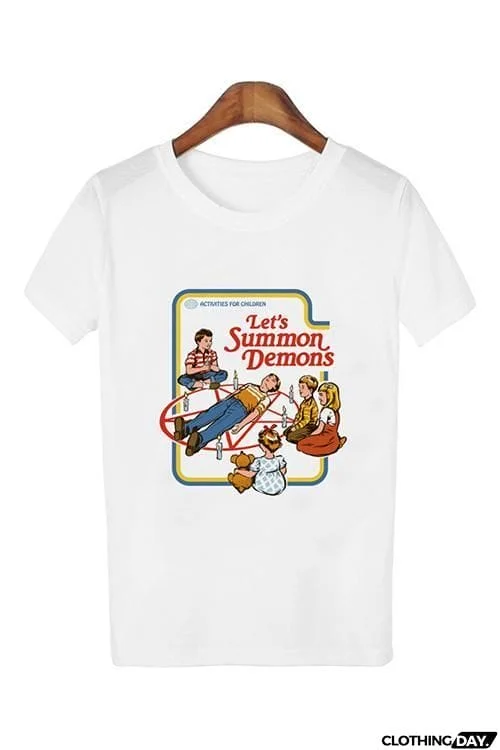 Print Short Sleeve T Shirt