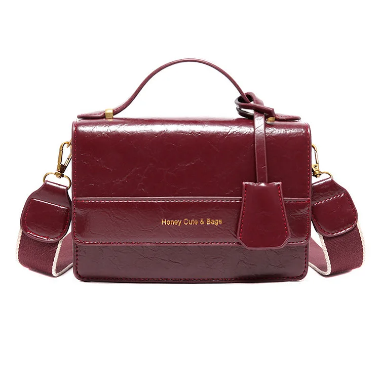 Women's Simple Retro Small Square Messenger Bag